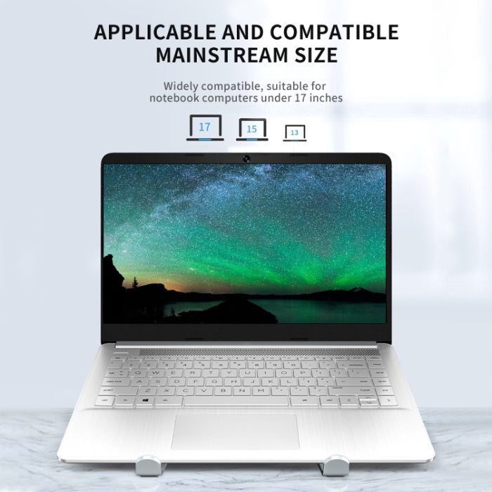 Aluminium Lightweight Laptop Stand With 7 Adjustable Height Levels