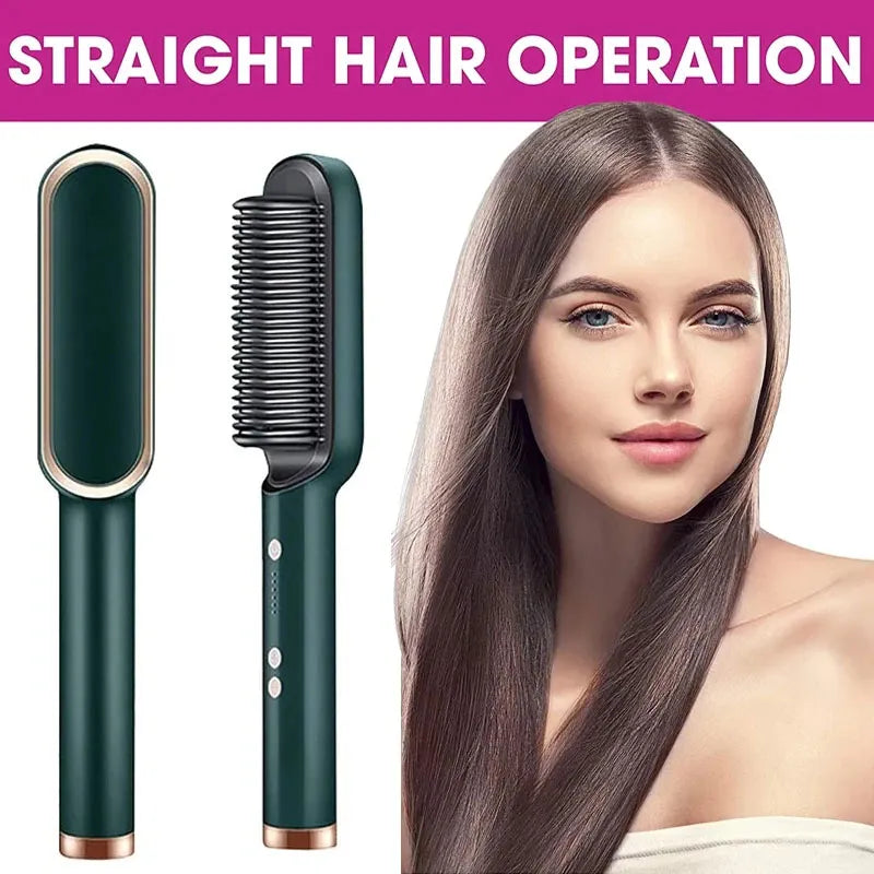Professional hair Straightener Iron comb